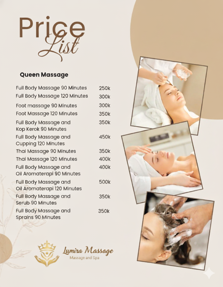 Lumira Massage & Spa - Pijat Panggilan 24 Jam Jabodetabek